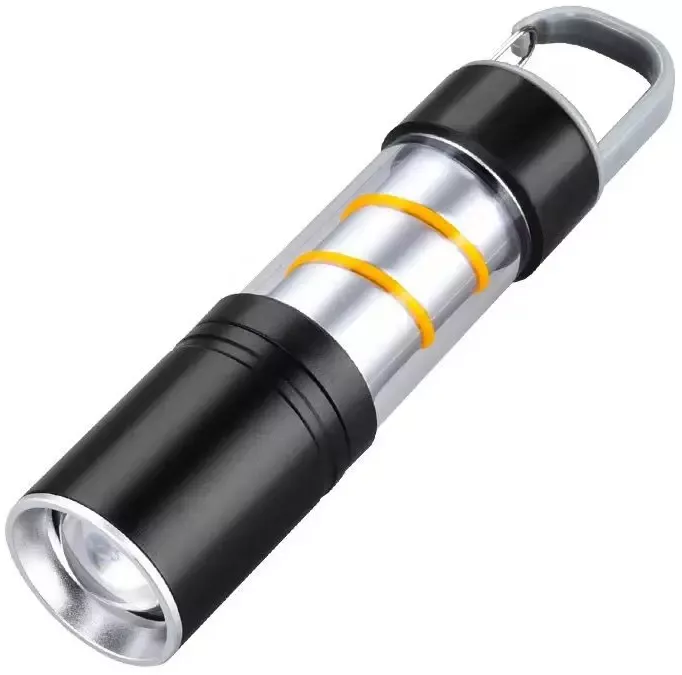 Lanterna mini cu zoom LED reincarcabila aliaj de aluminiu 200lm