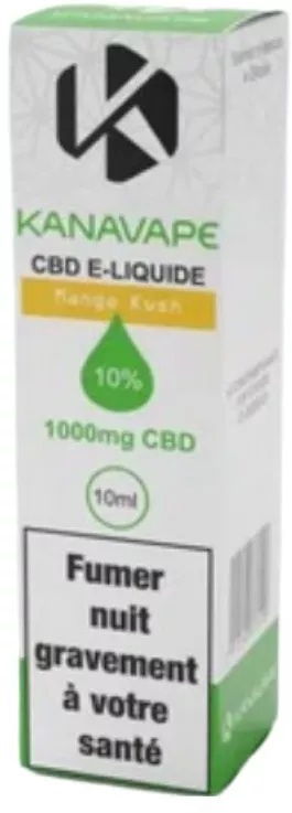 E-liquid CBD 10ml Mango Kush kanavape