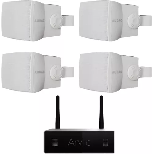 Sistem boxe exterior Audac WX502MK2 OW WI-FI Bluetooth USB - imagine 1