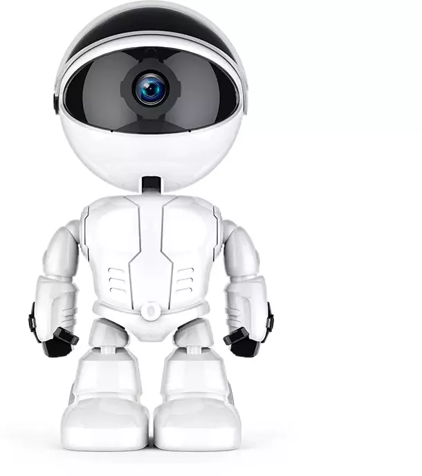 Robbon Camera Robot cu Camera de Supraveghere Audio-Video NightVision Full HD PTZ IP ...