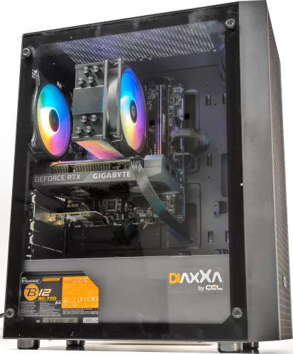 PC Gaming DiaxXa Intel Core i5-12400F 16GB DDR4 SSD 512GB M.2 NVMe