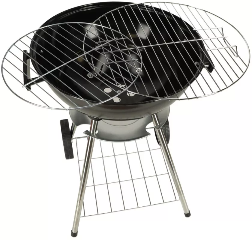 Gratar portabil pe roti cu ventilatie Curron MagicKugel GM6000 IK1037 ...