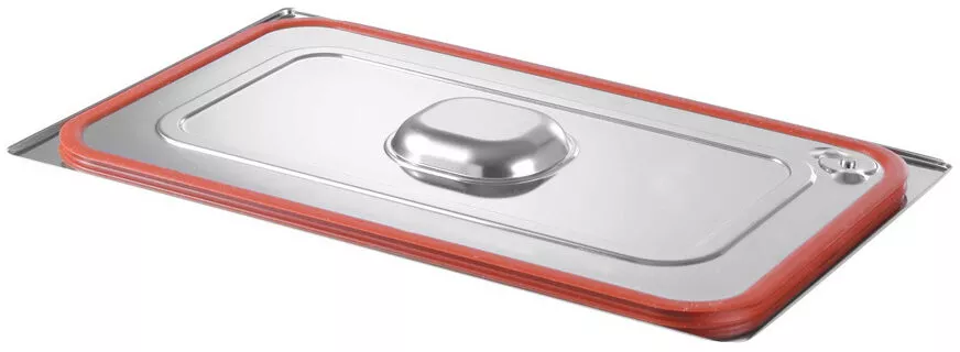 HENDI 809150 Plateau Gastronome Profi Line GN 2/1 Inox 650x530x20 Mm
