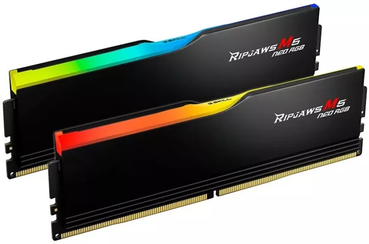 Memorie RAM G.Skill 32GB DDR5 6000MHz Kit 2x16GB RGB Negru