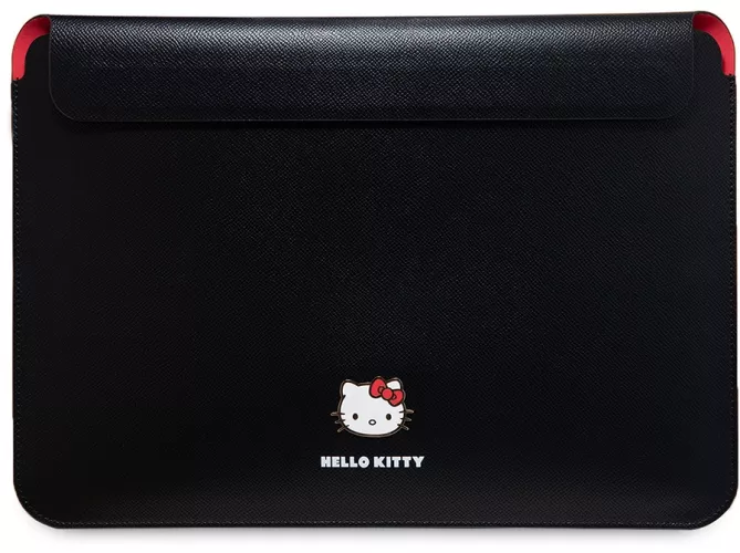 Hello Kitty PU Metal Logo Case For A 14" Laptop - Silver - View #3