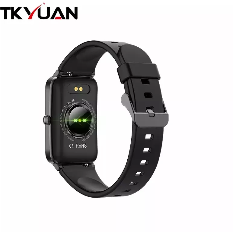 Smartwatch dama ZX18 SYOND brata silicon negru