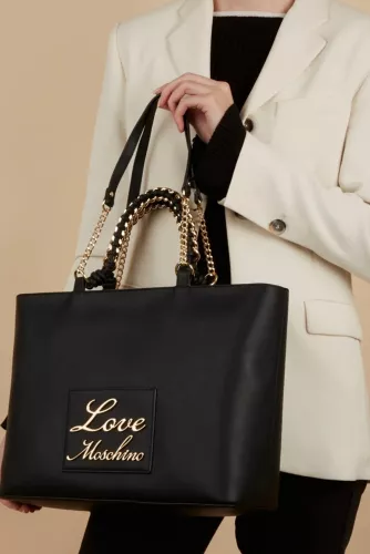 葵　804040 Love Moschino SMART DAILY - Geantă crossbody - ivory/alb natural