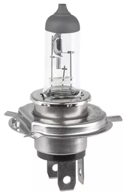 Bosch H4 Pure Light Bulbs - 12 V, 60/55 W, P43t - Pack Of 2