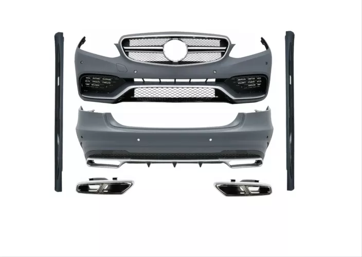 RAVTAKL Nebelscheinwerfer Gitter Für Mercedes E-Klasse W212 E63 2013-2015 – ABS, 1 Paar