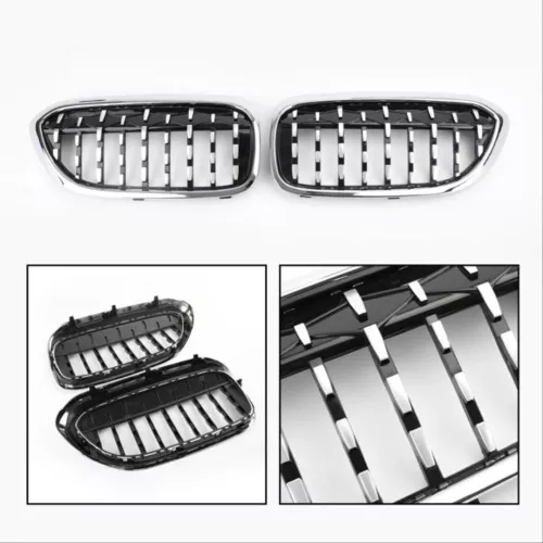 Para BMW Serie 5 G30 G31 G38 M5 2017 2018 2019 Parrilla De Riñón De
