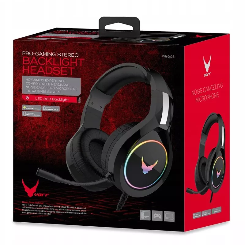 Casti Hi-fi Stereo Cu Microfon Gaming Rgb Var 5907595452069 - cel.ro
