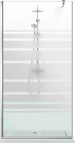 Paravan dus walk-in Aqua Roy INOX model Multiline incolor 70x195 cm ...