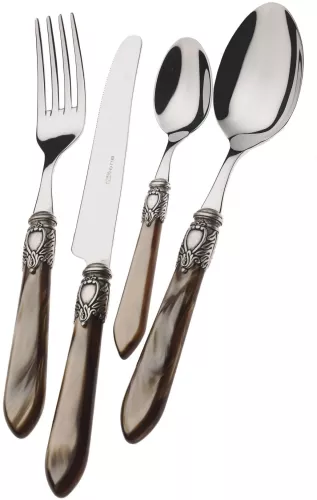 Casa Bugatti COCAM-N4120/21 COUNTRY Crème Dough Spatula and Dough Knife Set