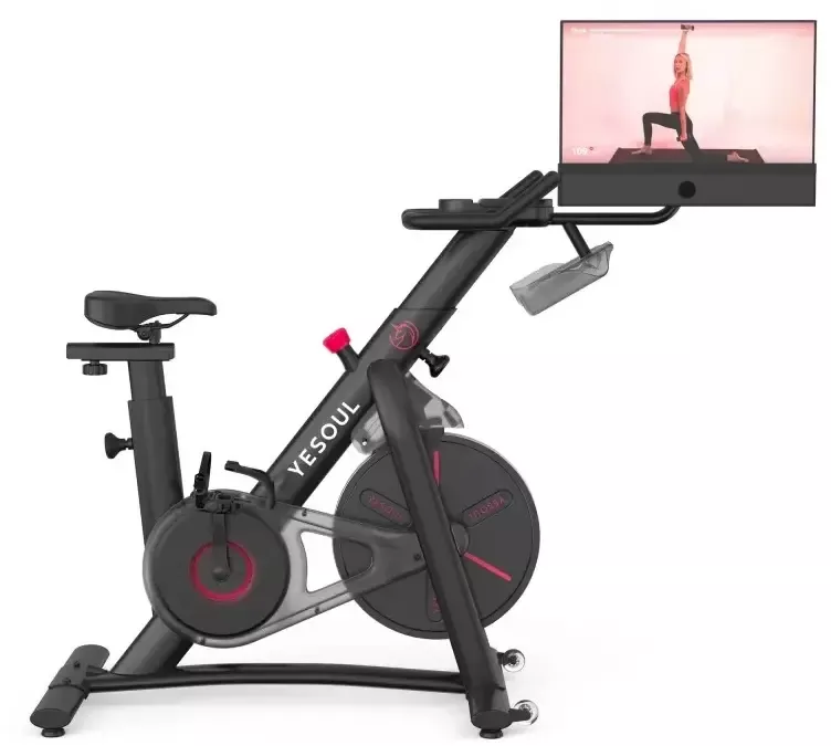 Bicicleta Fitness Yesoul Spinning Bike Yesoul Spinning Bike G1M Plus Display 21.5 inch Rezistentă Magnetică Soundbar — imaginea 5