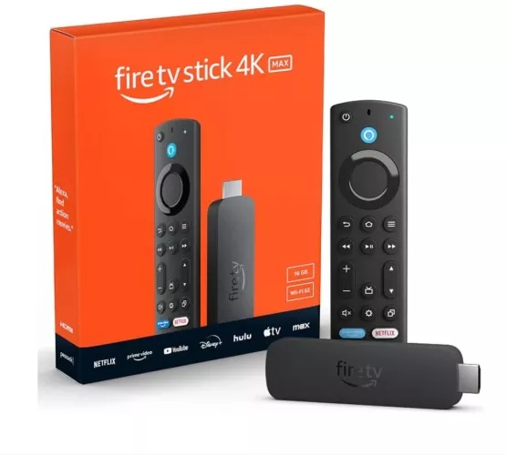 Media player Amazon Fire TV Stick 4K MAX 2023 Quad-core 16GB Wi-Fi