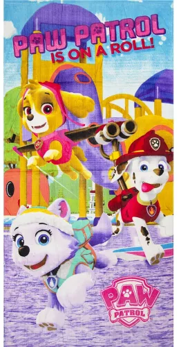 Paw Patrol Kinder Baumwolltuch 70 X 140 Cm - Weich, Saugstark & Perfekt Für Bad, Strand Oder Pool