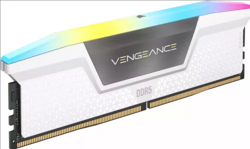 Kit RAM Corsair DDR5 32GB 6000MHz CL30 RGB Vengeance White XMP 3.0