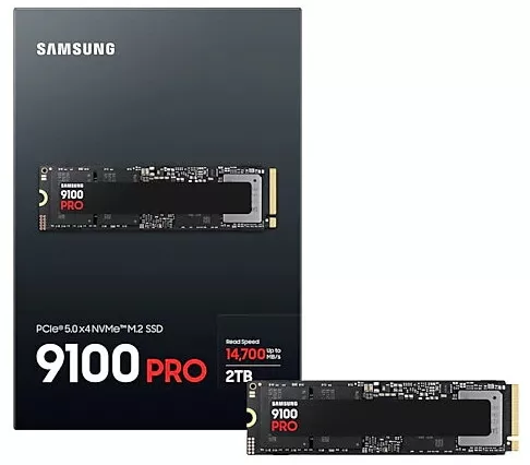 SSD 2TB Samsung M.2 NVMe 9100 PRO PCIe 5.0 x4