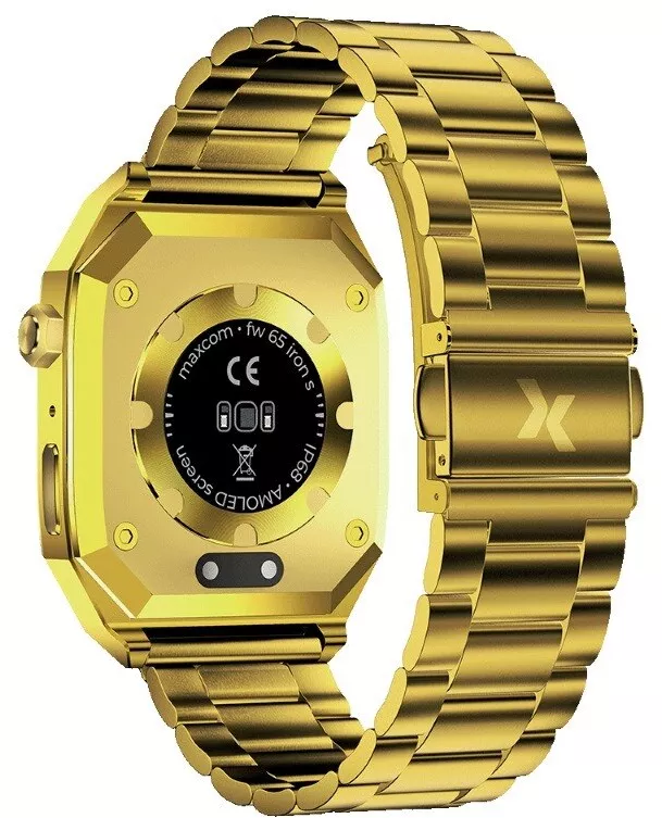 Ceas Smartwatch Maxcom FW65 Iron S Gold — imaginea 3
