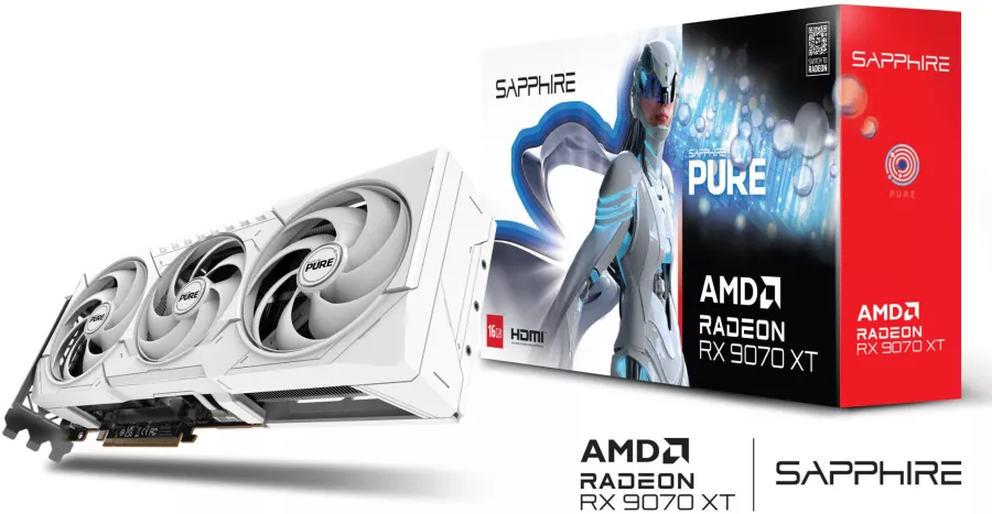 Sapphire RX 9070 XT 16GB GDDR6 256 bit Pure