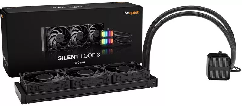 Cooler procesor lichid 360 AIO Be Quiet RGB Silent Loop 3