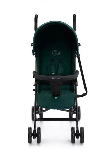 Cărucior sport Kinderkraft Tik tip umbrelă green forest, spătar reglabil, poziție somn, suport pentru picioare, roți din spumă Eva, greutate 6,5 kg — imaginea 5