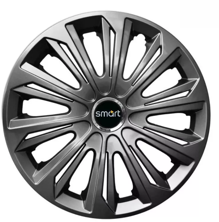 Set 4 capace roti strong Grafit R14 pentru gama auto Smart ifea ...