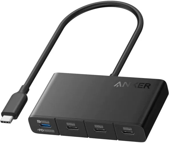 Hub USB 3.0 7 Ports avec 7X USB-A, Boîtier Industriel en Métal, Hub USB 7 Ports