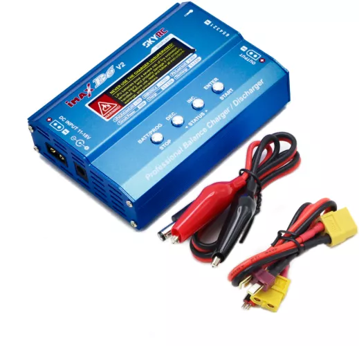 SKYRC Chargeur T100 pour modélisme 5,0 A plomb, LiFePO, LiHV, LiIon, LiPo, NiCd, NiMH - Arrêt de minuterie SKYRC Chargeur T100 pour modélisme 5,0 A plomb, LiFePO, LiHV, LiIon, LiPo, NiCd, NiMH - Arrêt de minuterie