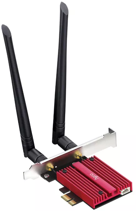 Placa de rețea Cudy WE3000S, AX5400, Dual-Band, Wi-Fi 6, PCIe, Bluetooth 5.3 — imaginea 4