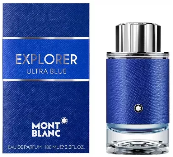 Parfum Mont Blanc Ultra Blue - Eau De Parfum - 100 Ml - Flacon Neuf Dans Son Écrin