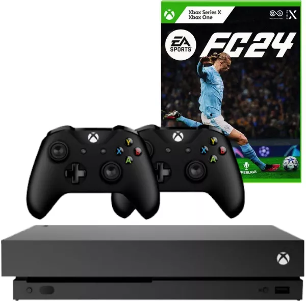 Nintendo Switch Xbox one x 1TB Consola Microsoft Xbox One X 1TB NEGRU + 2 Controllere Second-Hand
