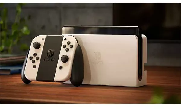 Consola Nintendo Switch OLED cu Joy-Cons WHITE/ALB Second-Hand SH