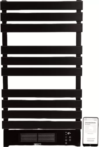 Radiator electric de perete pentru baie cu Wi-Fi CREATE Warm Towel Pro ...