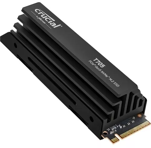 SSD 1TB Crucial M.2 NVMe T705 Heatsink PCIe 5.0 x4