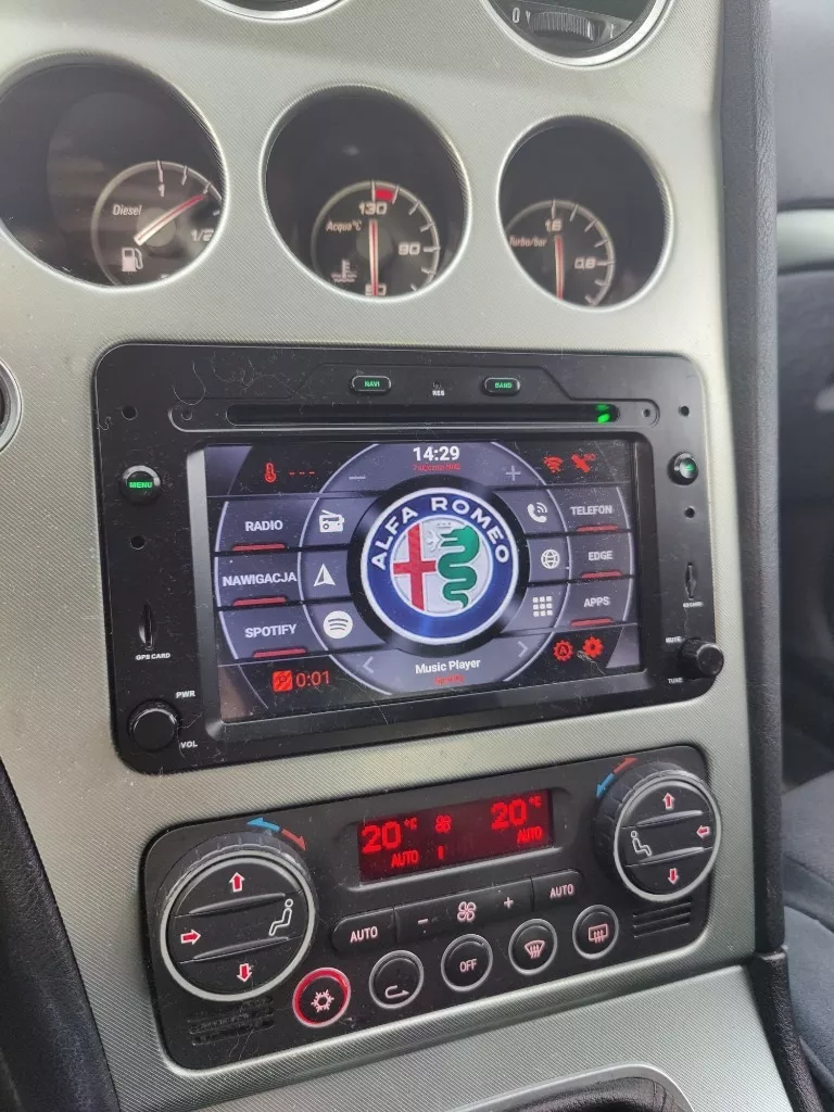 Navigatie android Alfa Romeo 159 Brera Spider Sportwagon 4+64GB carplay ...