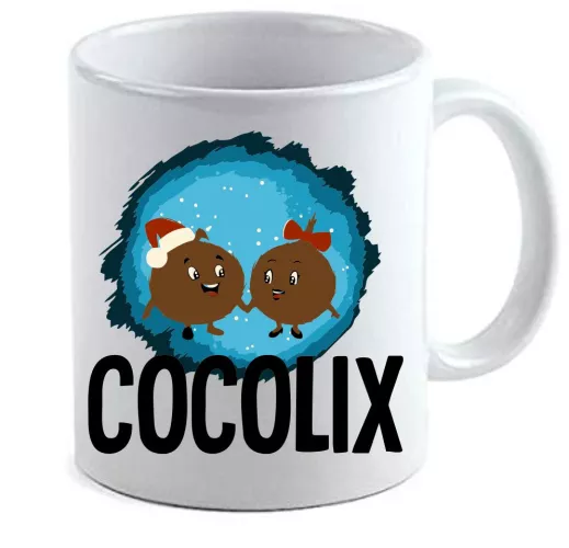 Cana alba personalizata Cocolix INOVATIX® . 330ml