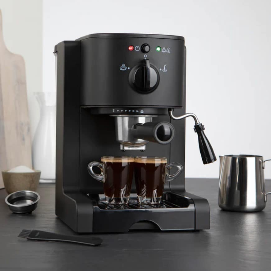Espressor manual BEEM Espresso Perfect negru mat