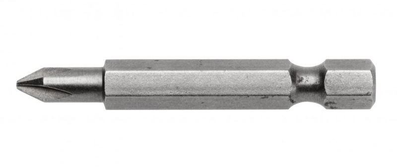 Set 2 biti de surubelnita Hogert hexagonal PZ1 50mm otel S2