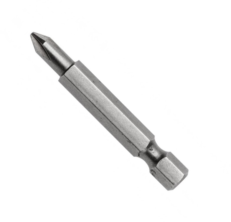 Set 2 biti de surubelnita Hogert hexagonal PZ1 50mm otel S2