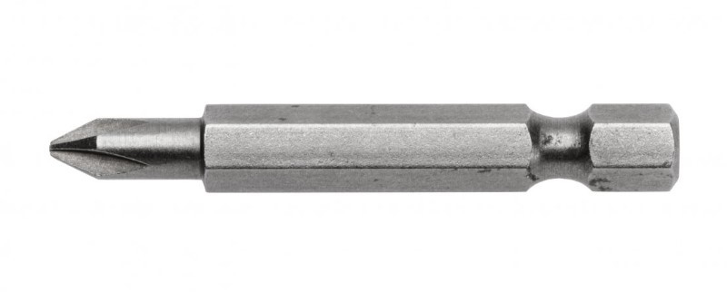 Set 5 biti de surubelnita Hogert hexagonal PZ2 50 mm blister