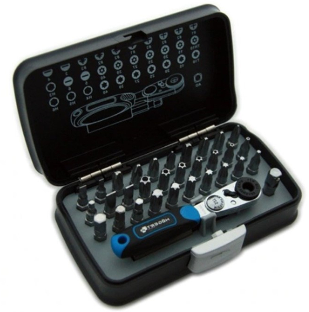 Set biti Hogert 1/4 cu antrenor cu clichet 33 piese