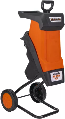 Tocător crengi și resturi vegetale electric Ruris ST100S, putere 2400 W, diametru maxim tocare 40 mm, coș colector 50 L — imaginea 4