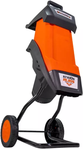 Tocător crengi și resturi vegetale electric Ruris ST100S, putere 2400 W, diametru maxim tocare 40 mm, coș colector 50 L — imaginea 6