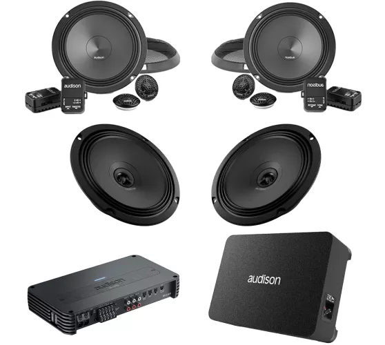Pachet Difuzoare Auto cu subwoofer Audi A6 C6 2004-2011 Audison