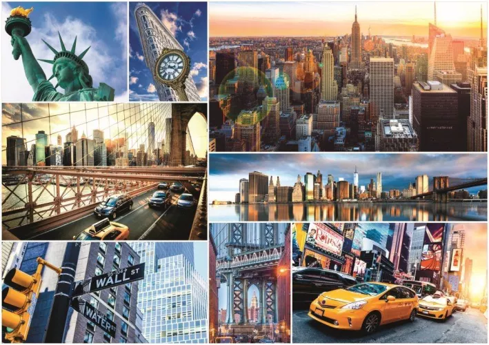 Puzzle Trefl - New York 4000 piese — imaginea 4