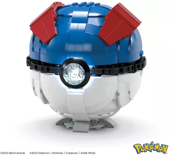 Set de constructie Pokemon Mega Construx Bila Jumbo 299 piese