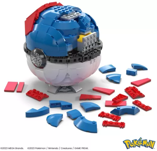 Set de constructie Pokemon Mega Construx Bila Jumbo 299 piese HBR ...