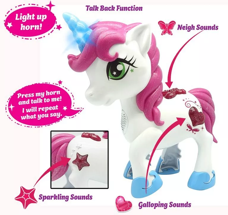 Unicorn interactiv Dragon I-Toys BLF_BK1398