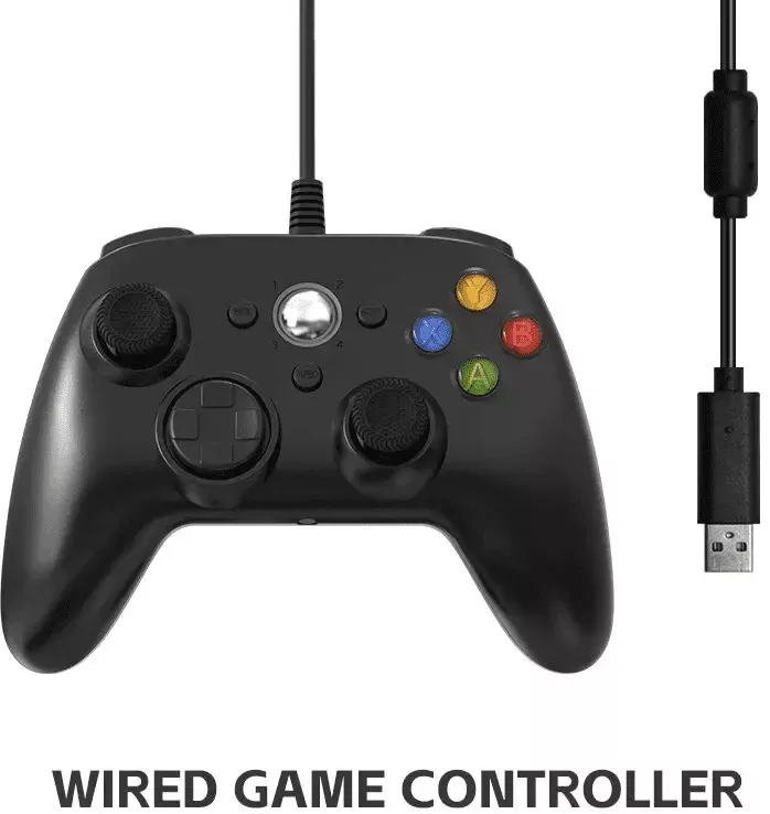 Games controller For Xbox or PC cu Dual-Vibration - XBOX 360 Wired ...